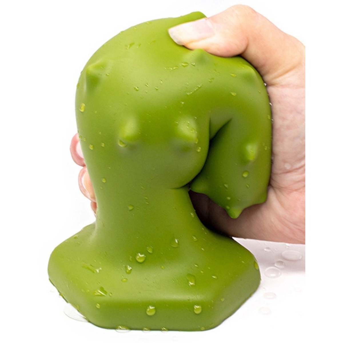 plug silicone monster spike l 14 x 55cm vert 1