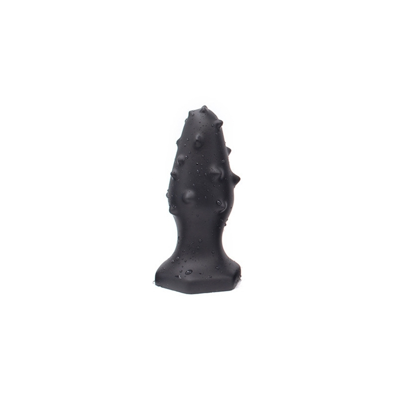plug silicone monster spike m 12 x 45cm noir 1