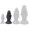 plug silicone monster spike m 12 x 45cm noir