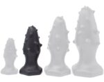 plug silicone monster spike m 12 x 45cm noir