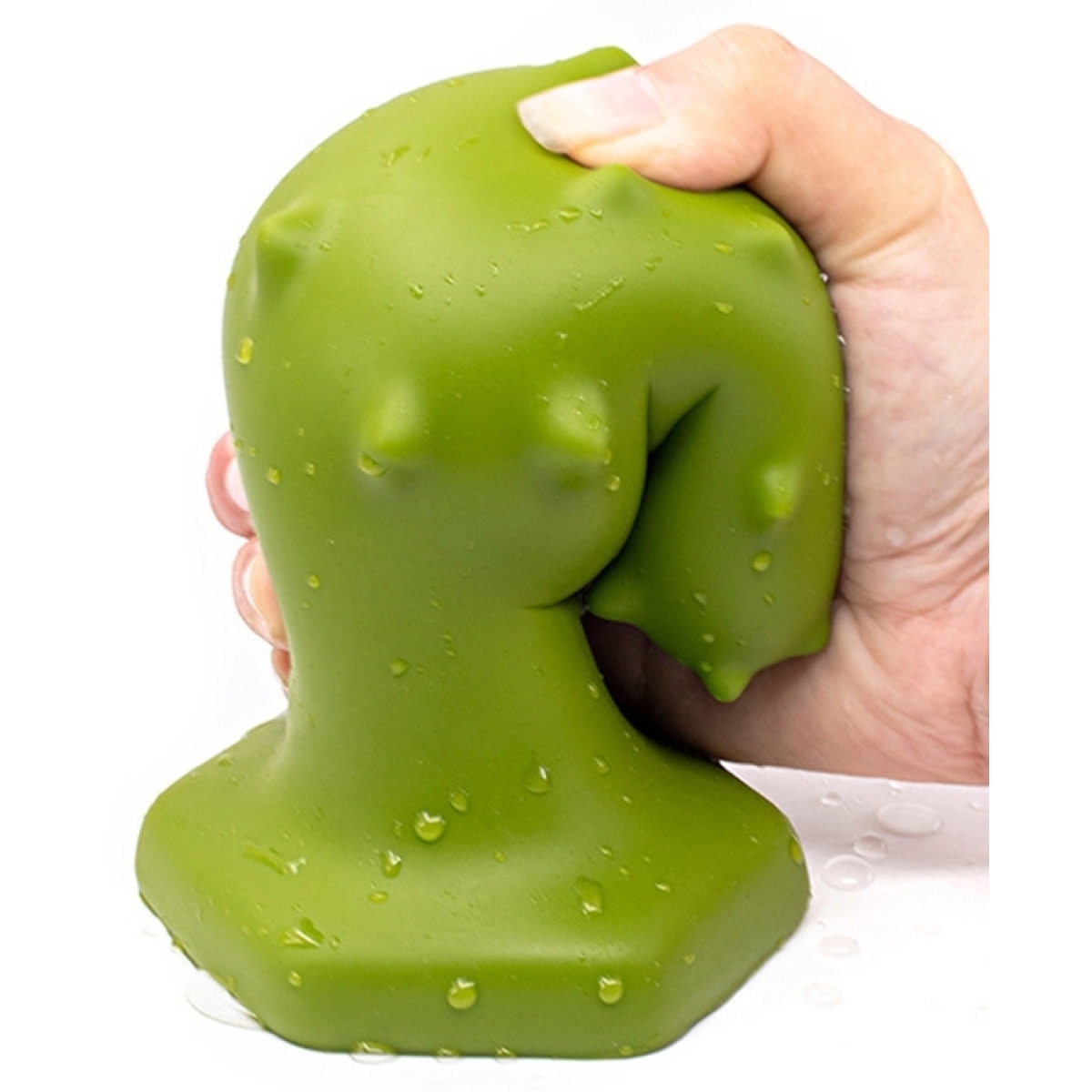 plug silicone monster spike m 12 x 45cm vert 1