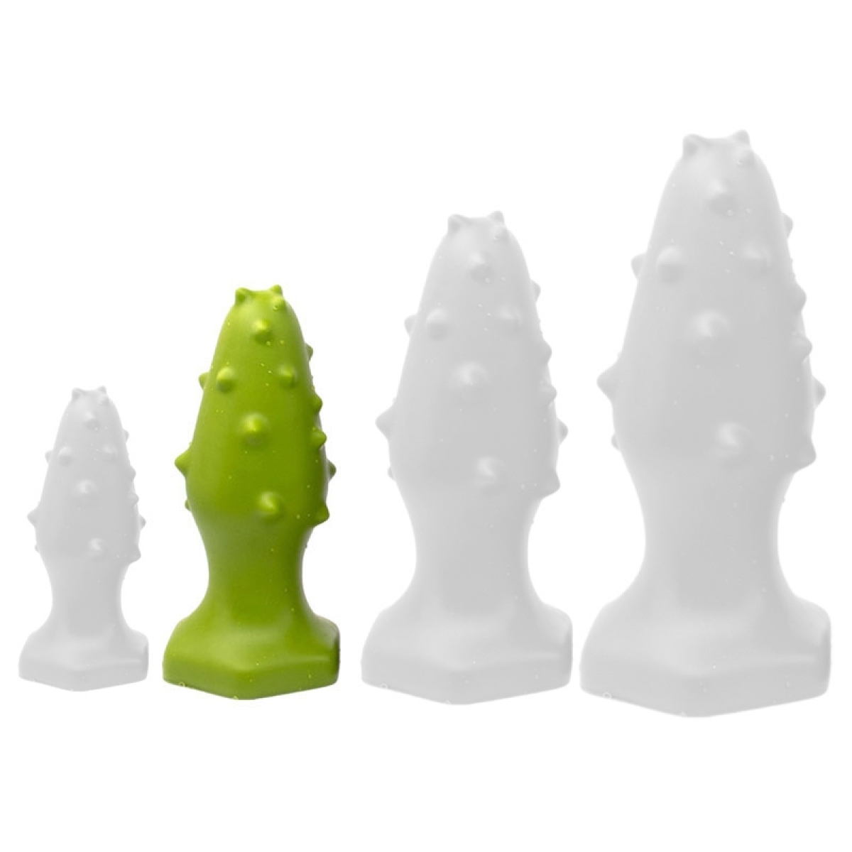 plug silicone monster spike m 12 x 45cm vert