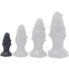 plug silicone monster spike s 8 x 35cm noir