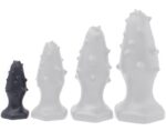 plug silicone monster spike s 8 x 35cm noir