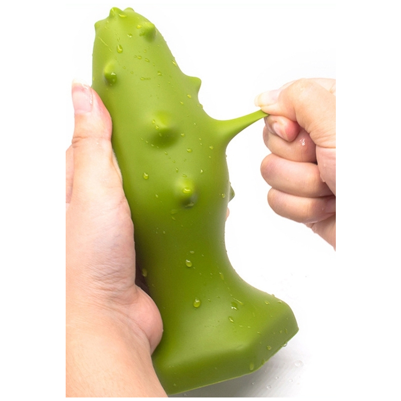 plug silicone monster spike s 8 x 35cm vert 2
