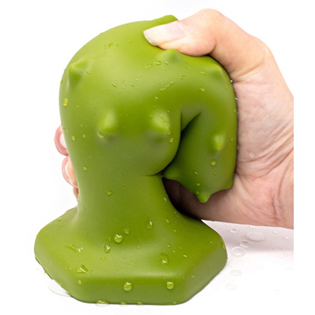 plug silicone monster spike xl 16 x 65cm vert 1