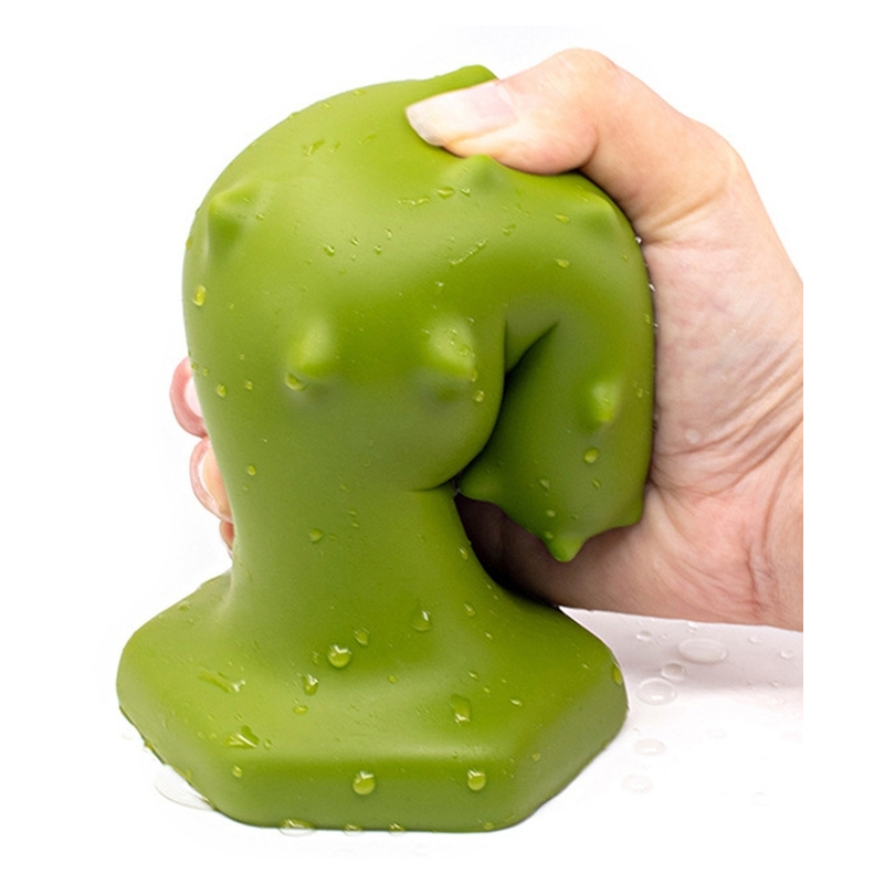 plug silicone monster spike xl 16 x 65cm vert 1