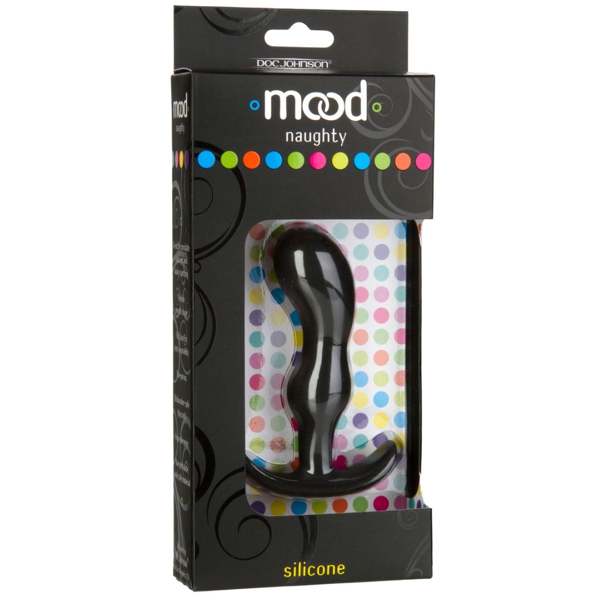 plug silicone naughty curved m 9 x 25cm 1