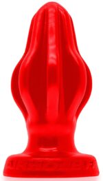 plug silicone oxballs airhole l 14 x 65cm rouge 1
