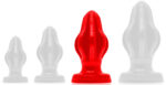 plug silicone oxballs airhole l 14 x 65cm rouge scaled