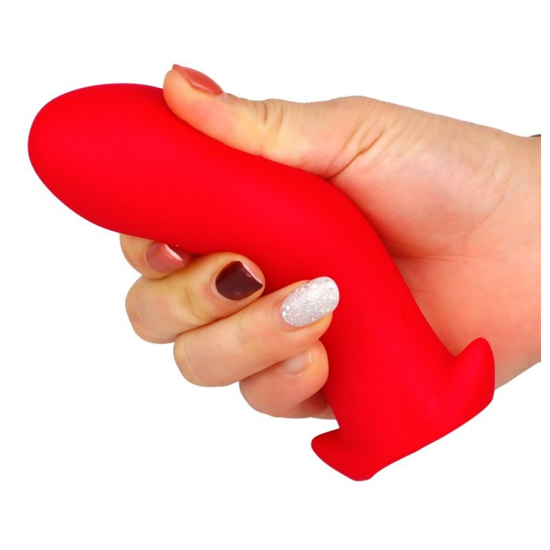 plug silicone saurus egg l 14 x 63cm rouge 3