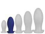 plug silicone saurus egg m 12 x 53cm marine
