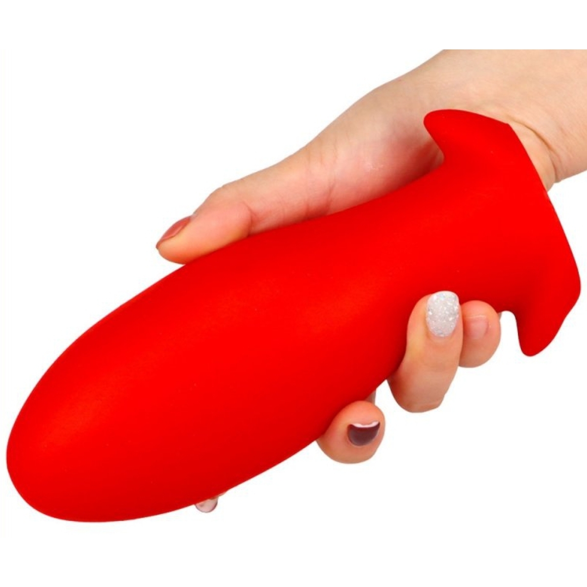 plug silicone saurus egg m 12 x 53cm rouge 2