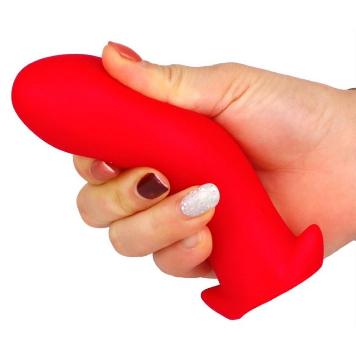 plug silicone saurus egg m 12 x 53cm rouge 3
