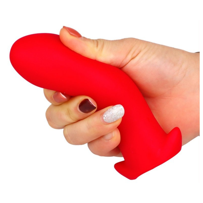 plug silicone saurus egg m 12 x 53cm rouge 3