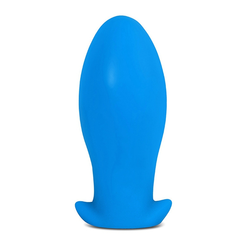 plug silicone saurus egg s 10 x 45cm bleu 1