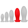 plug silicone saurus egg xl 165 x 73cm rouge