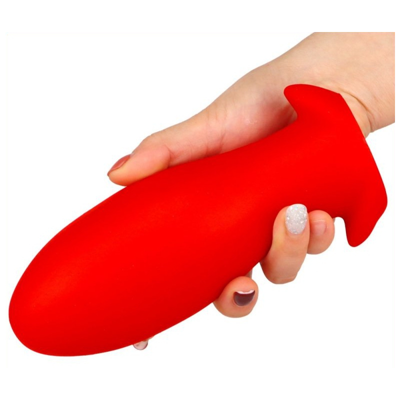 plug silicone saurus egg xl 165 x 73cm rouge 2