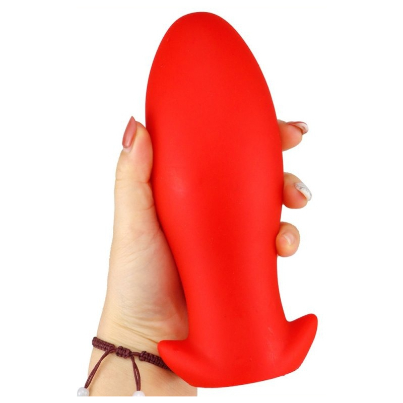 plug silicone saurus egg xl 165 x 73cm rouge 4