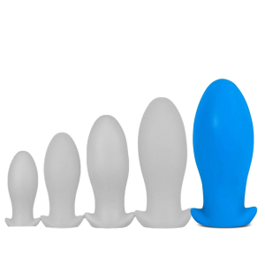 plug silicone saurus egg xxl 185 x 83cm bleu