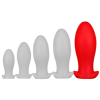 plug silicone saurus egg xxl 185 x 83cm rouge