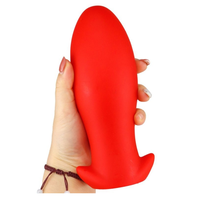 plug silicone saurus egg xxl 185 x 83cm rouge 4