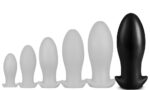 plug silicone saurus egg xxxl 19 x 93cm noir