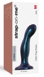 plug silicone snaky strap on me m 14 x 38cm bleu 1
