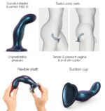plug silicone snaky strap on me m 14 x 38cm bleu 2