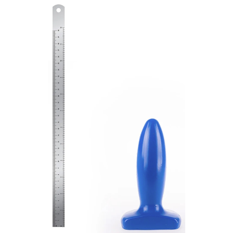 plug slim l i love butt 14 x 48 cm bleu 2