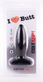plug slim l i love butt 14 x 48 cm noir 1