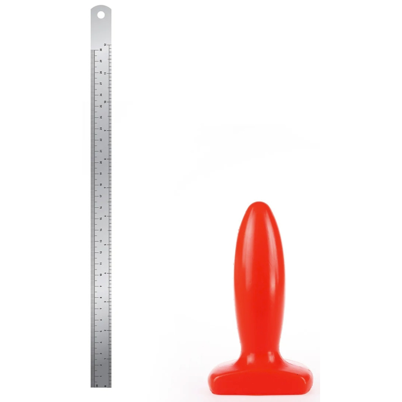 plug slim l i love butt 14 x 48 cm rouge 2