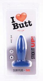 plug slim m i love butt 11 x 37 cm bleu 1