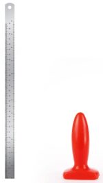 plug slim m i love butt 11 x 37 cm rouge 2