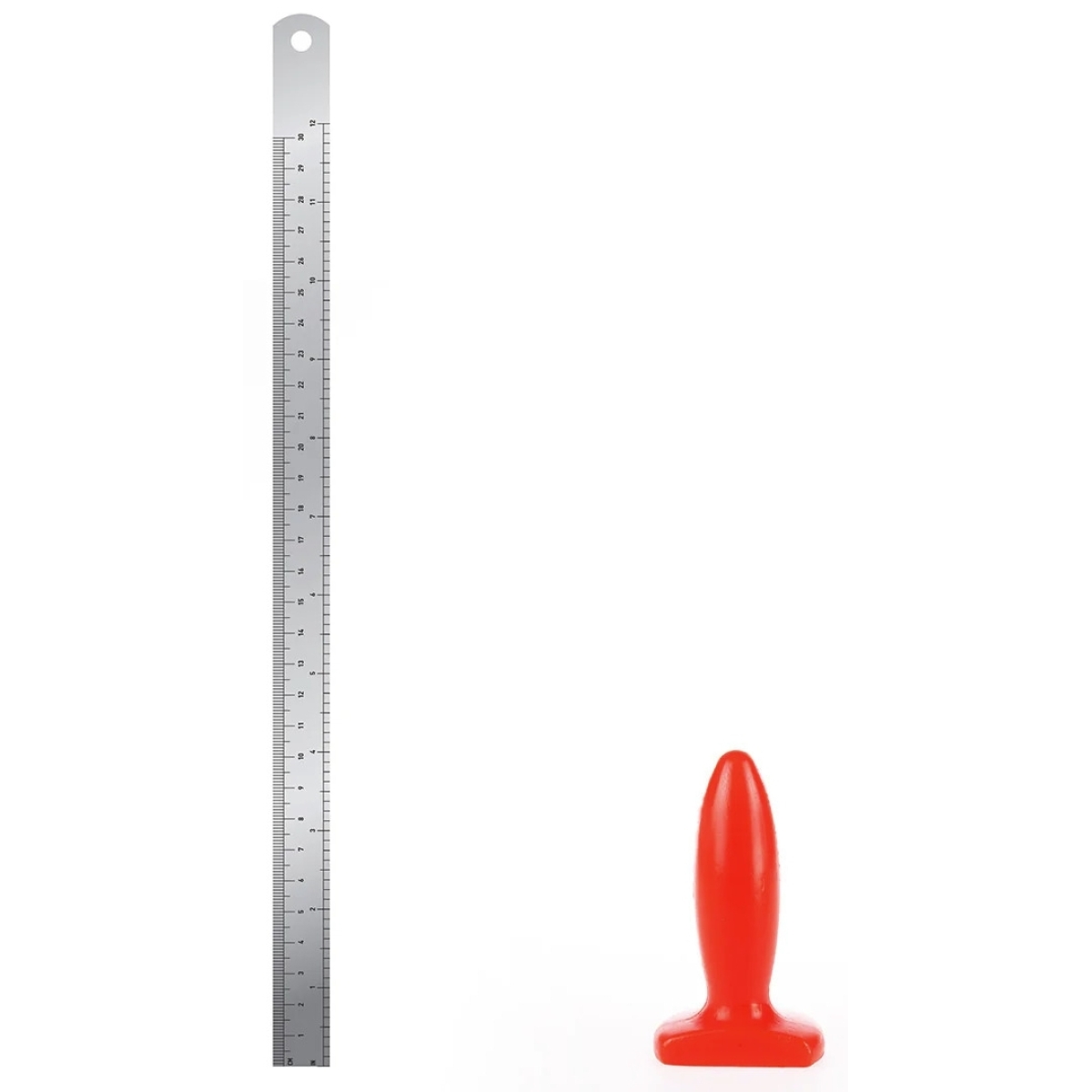 plug slim s i love butt 85 x 3 cm rouge 2