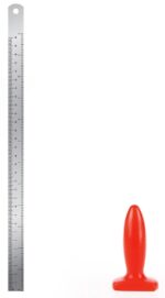 plug slim s i love butt 85 x 3 cm rouge 2