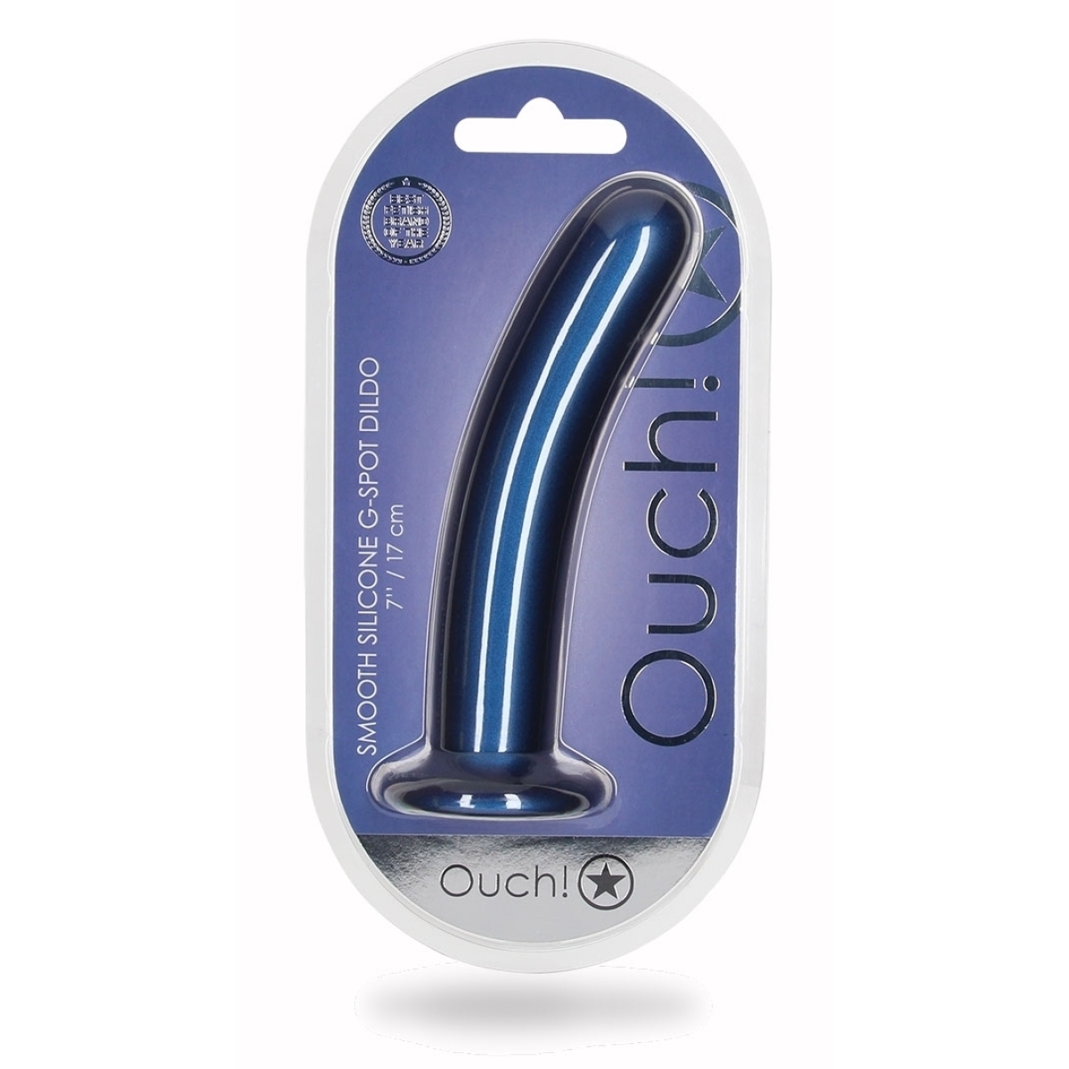 plug smooth g spot l 17 x 35cm bleu 1