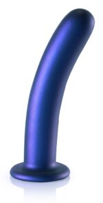 plug smooth g spot l 17 x 35cm bleu