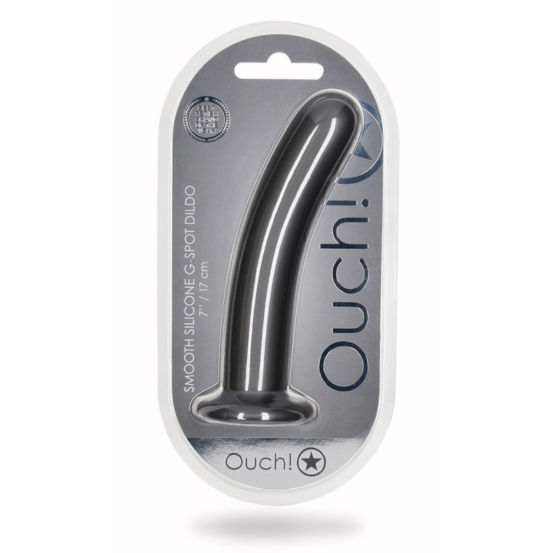 plug smooth g spot l 17 x 35cm gris 1