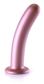 plug smooth g spot l 17 x 35cm rose