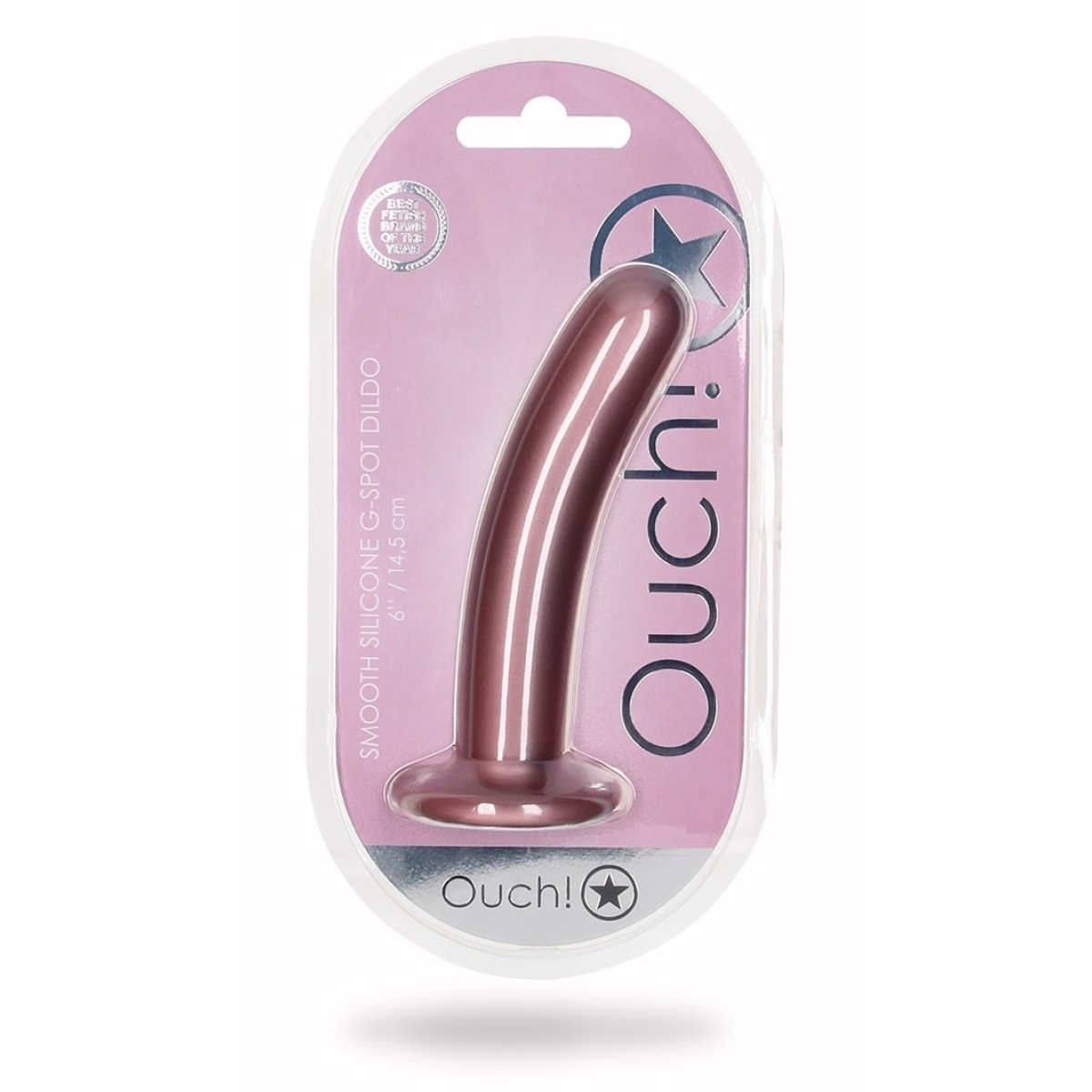 plug smooth g spot m 145 x 3cm rose 1