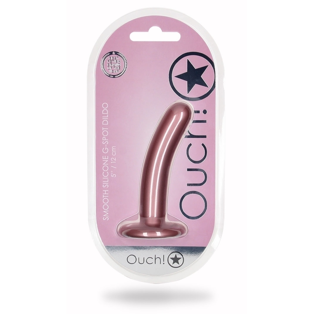 plug smooth g spot s 12 x 24cm rose 1