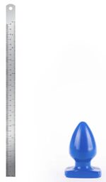 plug spade s i love butt 9 x 53 cm bleu 2