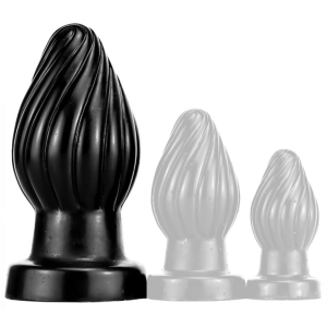 plug spiral l 12 x 65cm noir