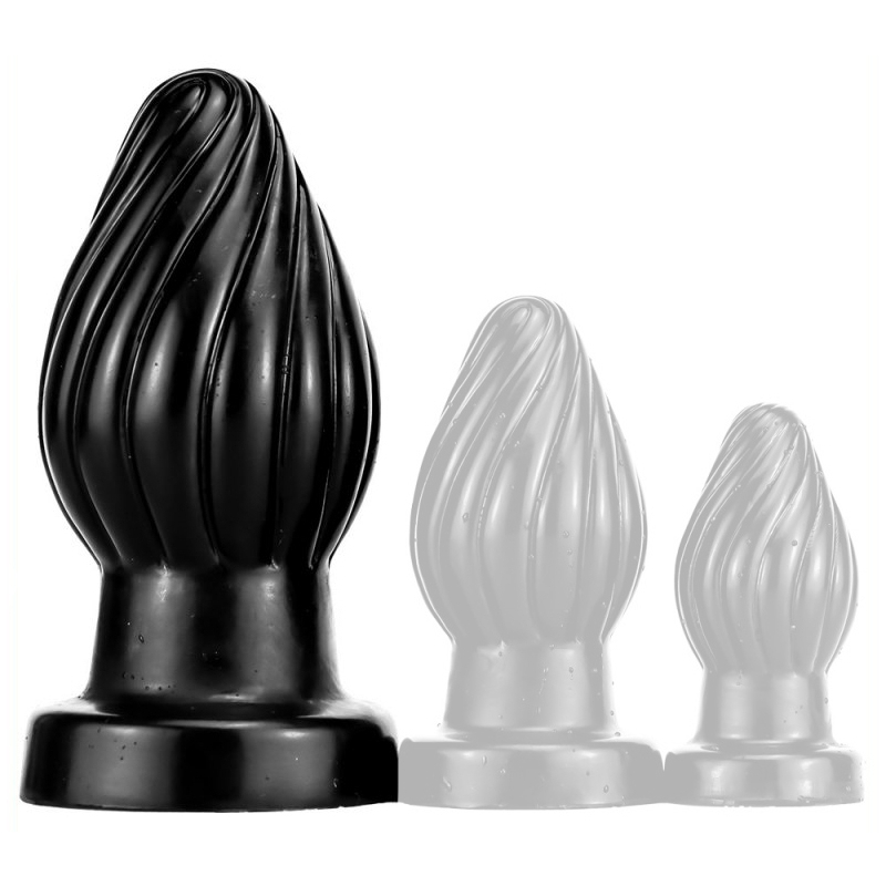 plug spiral l 12 x 65cm noir