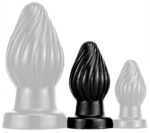 plug spiral m 9 x 45cm noir
