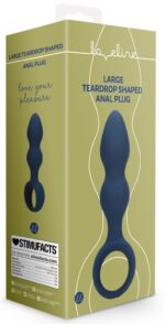 plug teardrop baltic l 12 x 4cm bleu 1