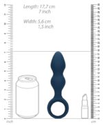 plug teardrop baltic l 12 x 4cm bleu 8