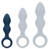 plug teardrop baltic s 9 x 3cm bleu