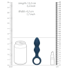 plug teardrop baltic s 9 x 3cm bleu 8